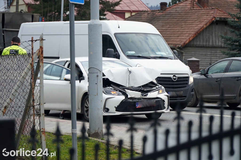 Wypadek na ul. Kościuszki