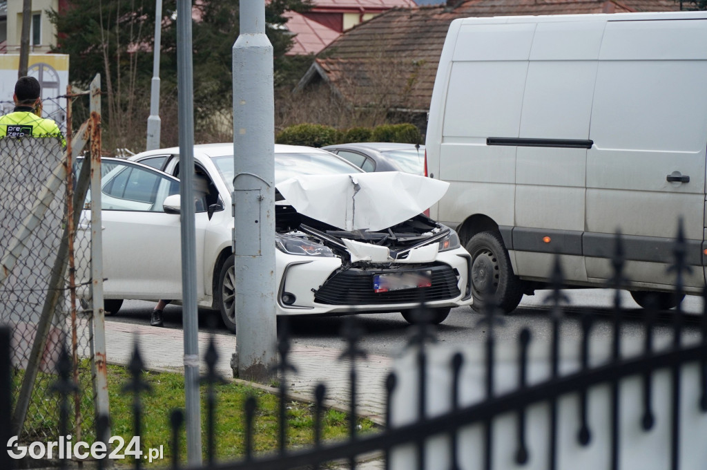 Wypadek na ul. Kościuszki