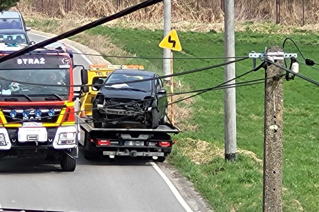 Kolizja Zagórzany (16.03.)