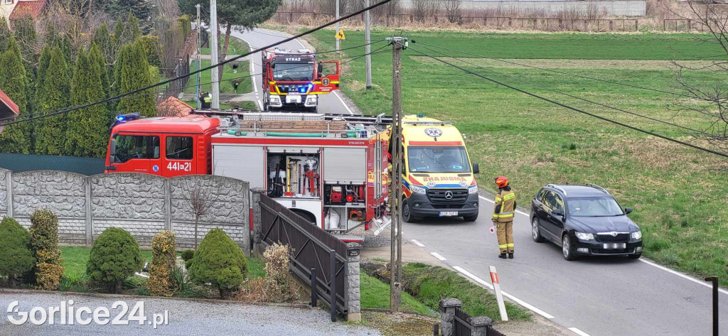 Kolizja Zagórzany (16.03.)