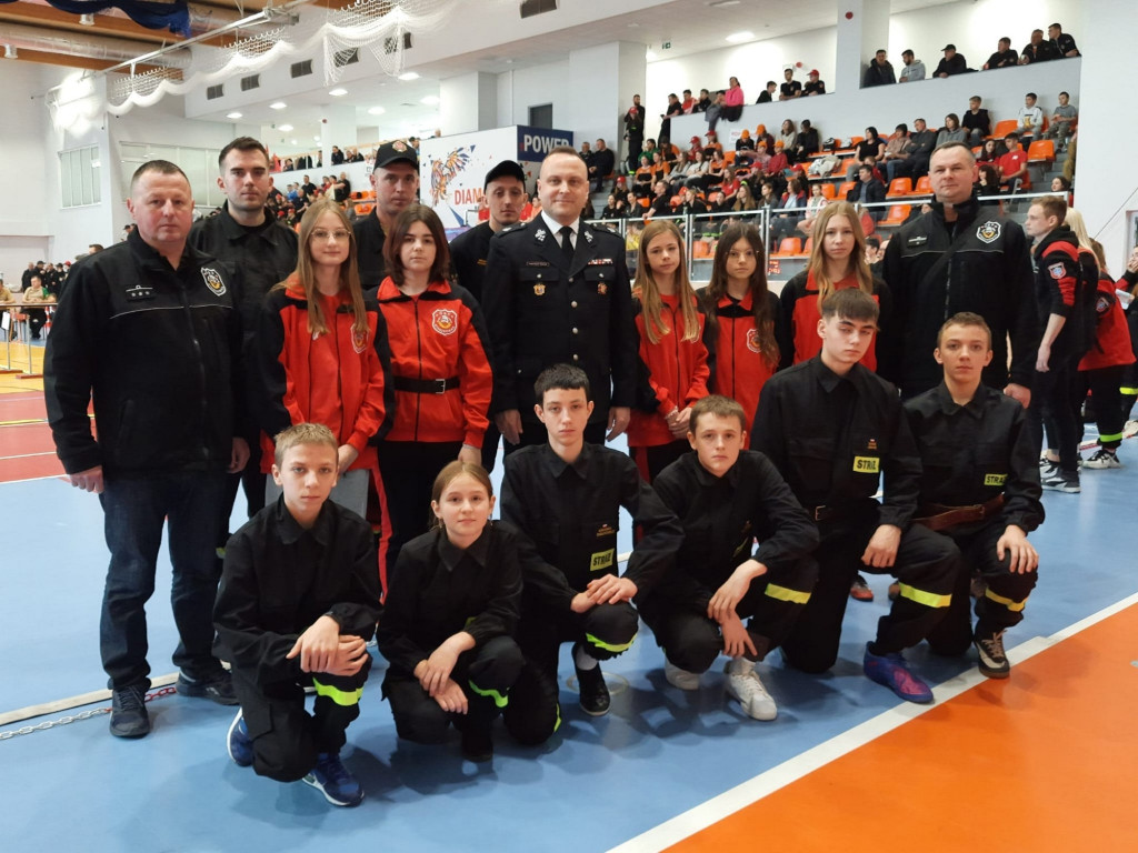Wojewódzkie Halowe Zawody Sportowo-Pożarnicze w Łapczycy