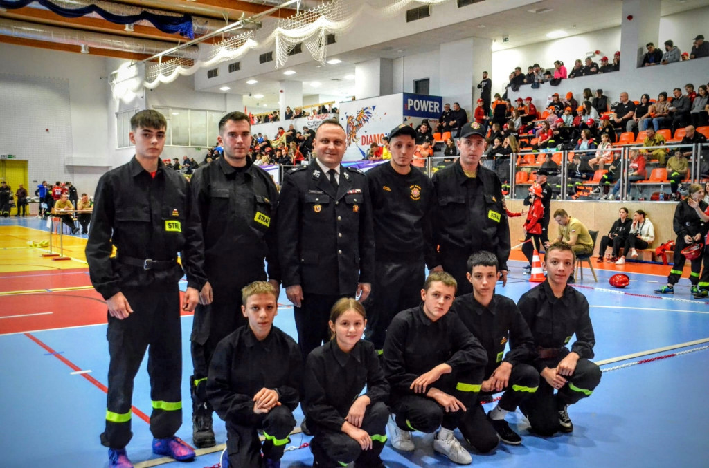 Wojewódzkie Halowe Zawody Sportowo-Pożarnicze w Łapczycy