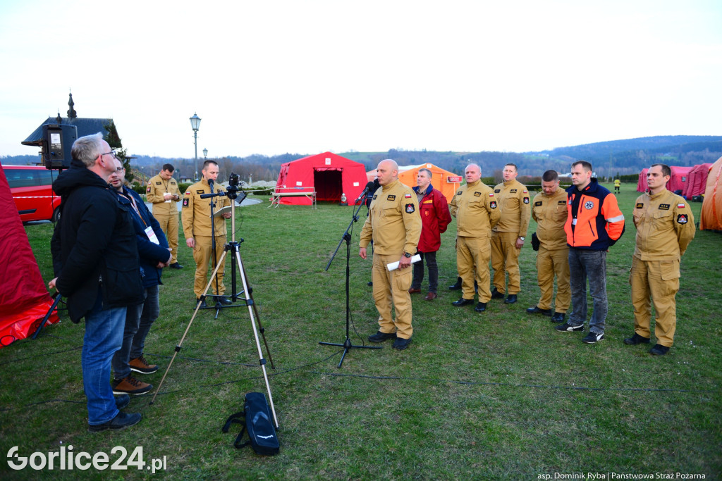 Ćwiczenia ratownicze BESKID-24