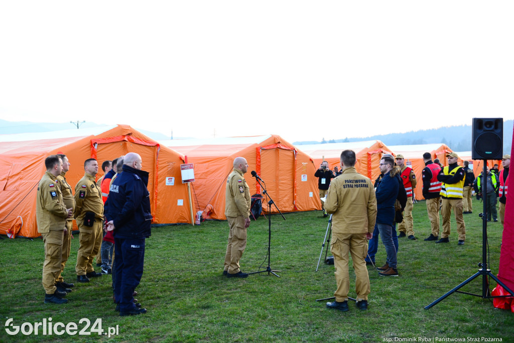Ćwiczenia ratownicze BESKID-24