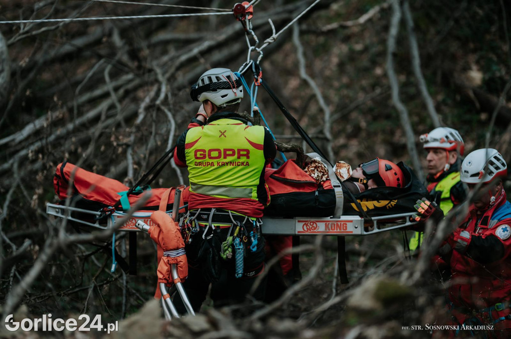 Ćwiczenia ratownicze BESKID-24