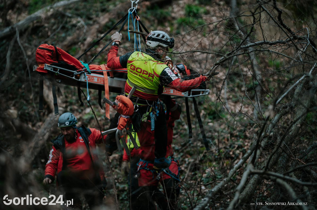 Ćwiczenia ratownicze BESKID-24