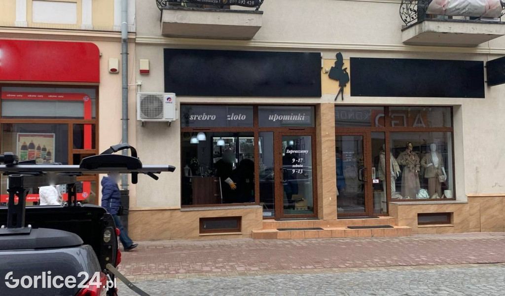 Kradzież u gorlickiego jubilera