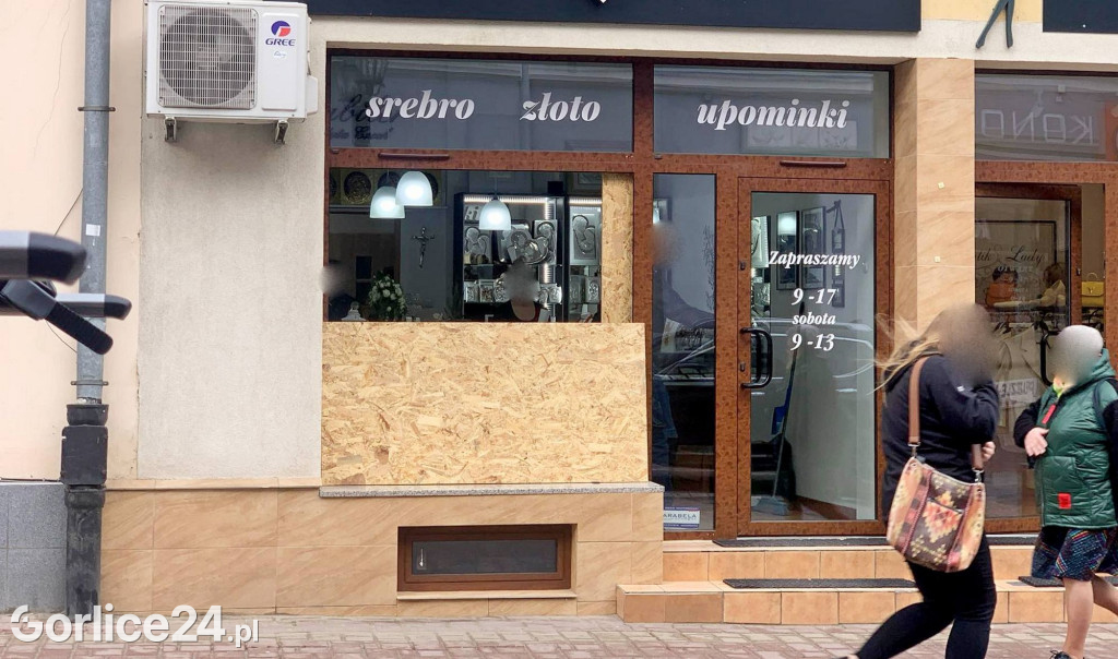 Kradzież u gorlickiego jubilera