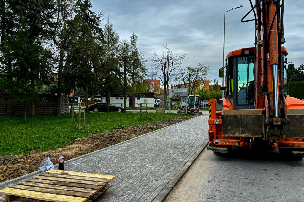 Remont chodnika przy ul. Tuwima