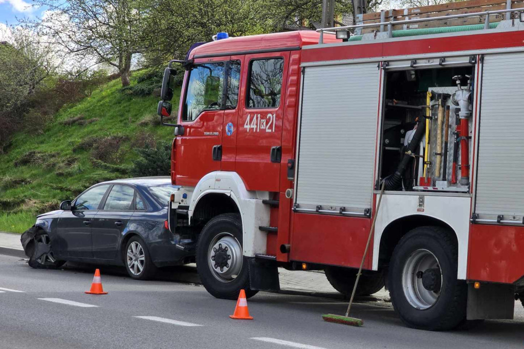 Kolizja na ulicy Węgierskiej (05.04.)