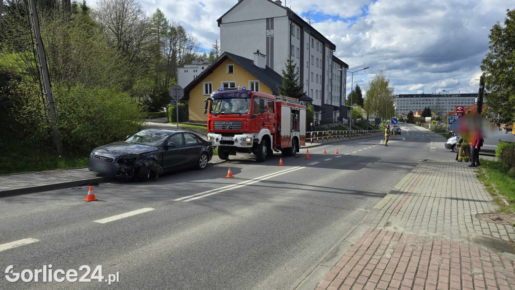Kolizja na ulicy Węgierskiej (05.04.)