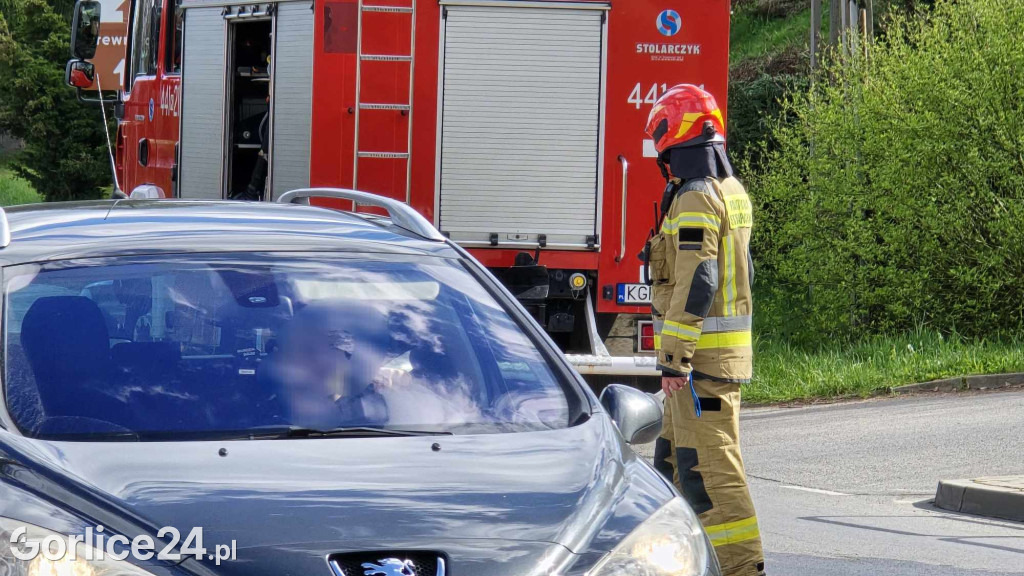 Kolizja na ulicy Węgierskiej (05.04.)