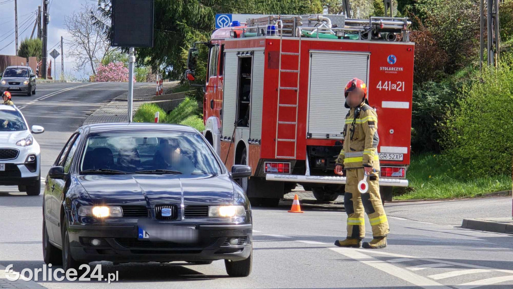 Kolizja na ulicy Węgierskiej (05.04.)