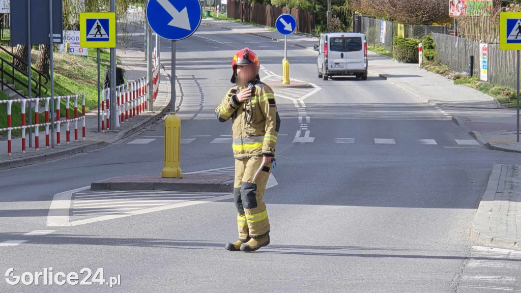 Kolizja na ulicy Węgierskiej (05.04.)