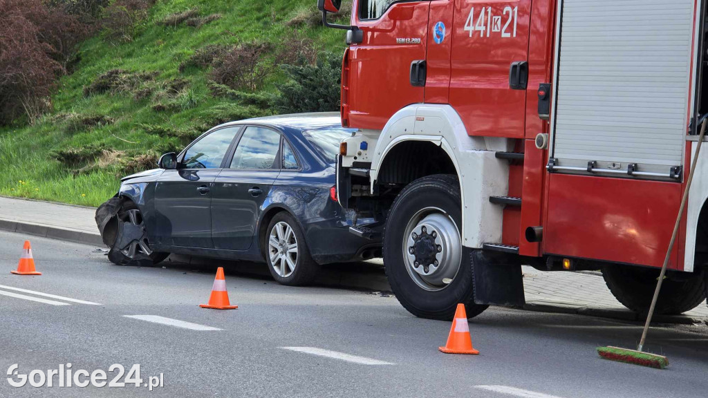Kolizja na ulicy Węgierskiej (05.04.)