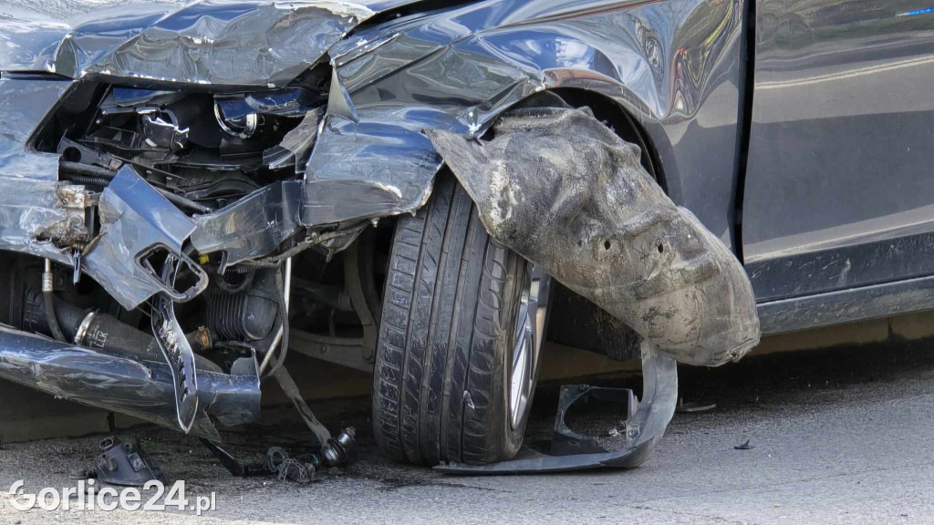 Kolizja na ulicy Węgierskiej (05.04.)