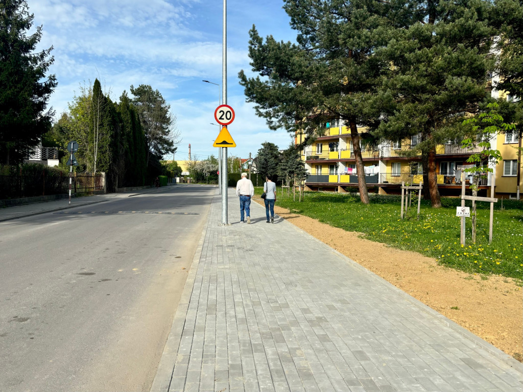 Remont chodnika przy ul. Tuwima