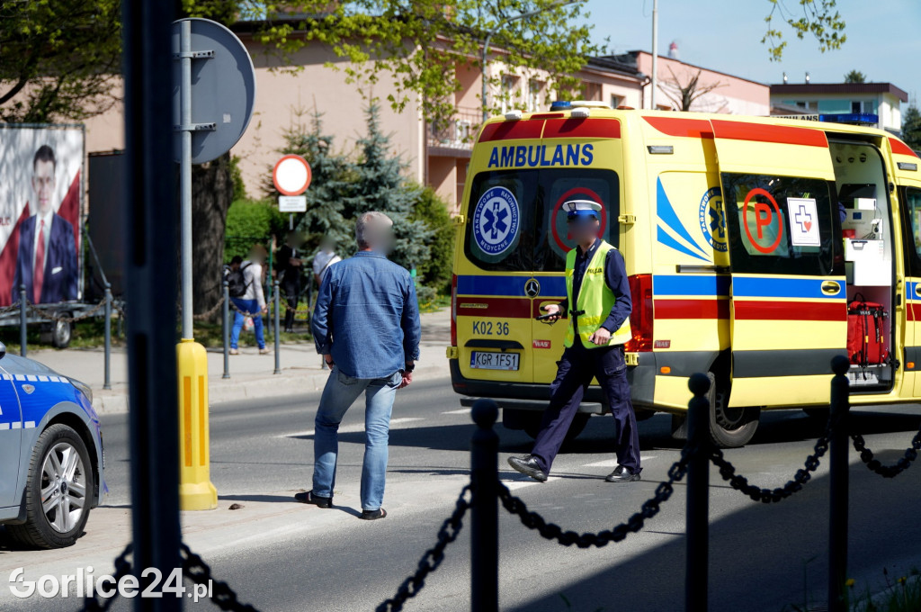 Wypadek na ul. Bieckiej