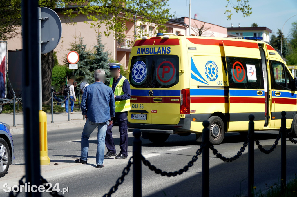 Wypadek na ul. Bieckiej