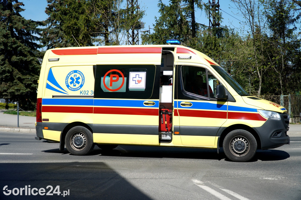 Wypadek na ul. Bieckiej