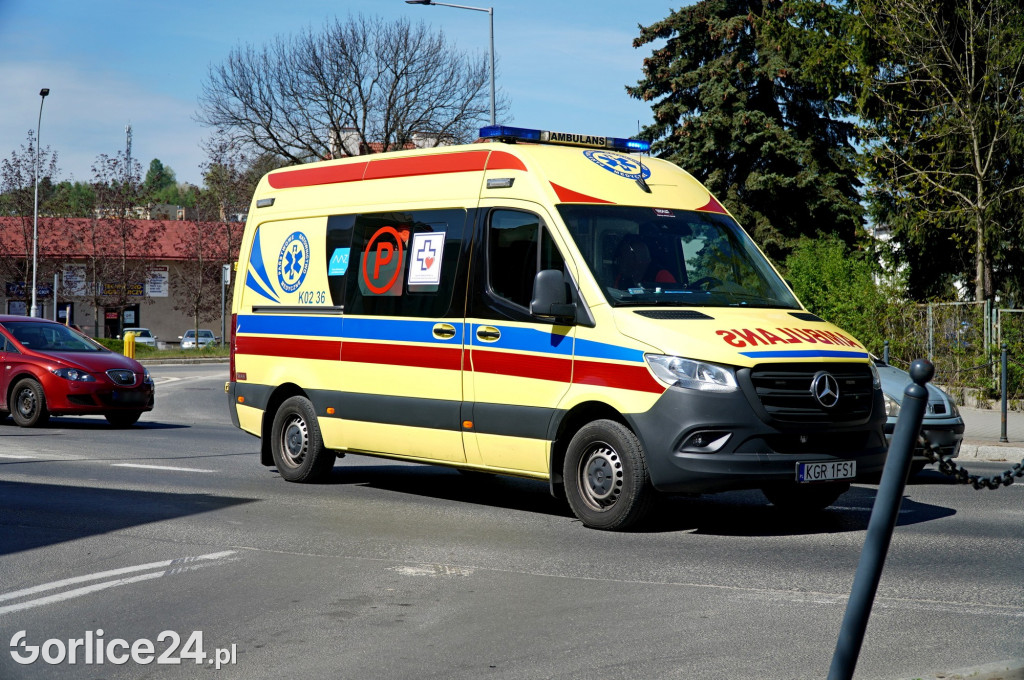 Wypadek na ul. Bieckiej