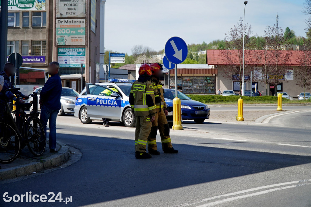 Wypadek na ul. Bieckiej