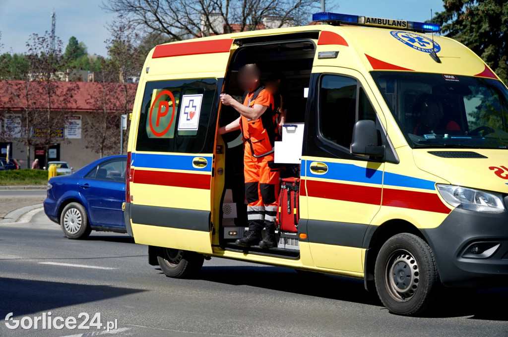 Wypadek na ul. Bieckiej