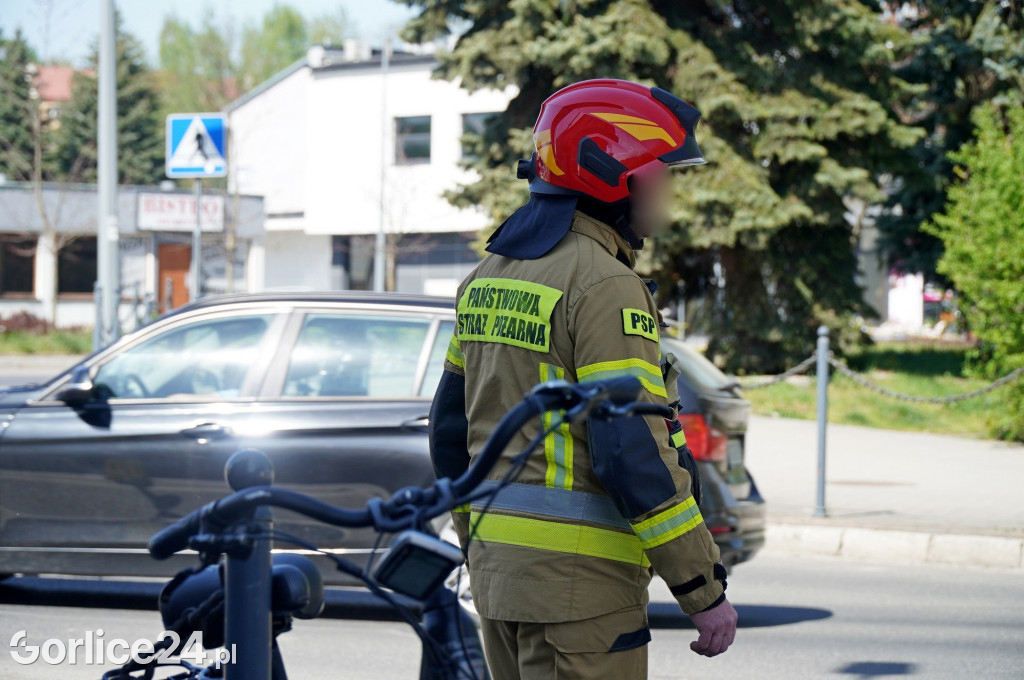 Wypadek na ul. Bieckiej