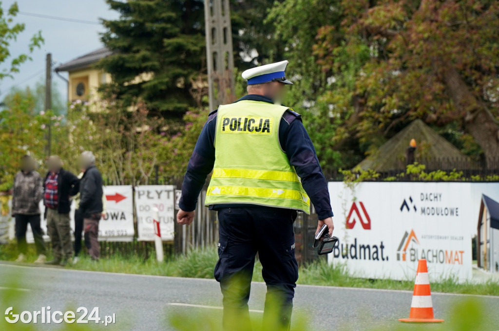 Kolizja w Ropicy Polskiej (15.04.)