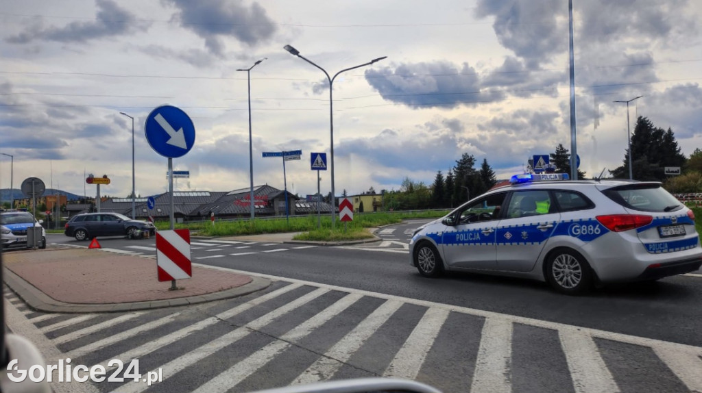 Kolizja na ulicy Parkowej (19.04.]l)
