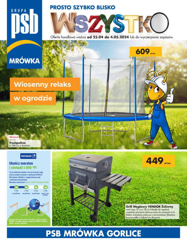 Gazetka PSB MRÓWKA Gorlice 25.05.-04.05.2024
