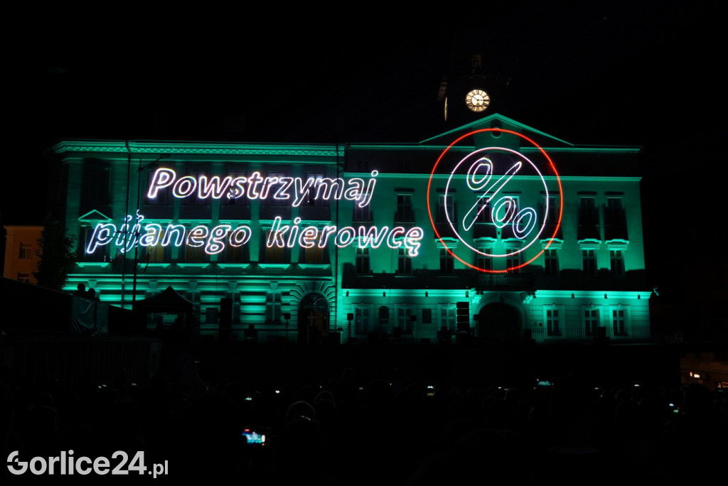 Festiwal Światła - pokaz laserowy na Rynku (04.05.)