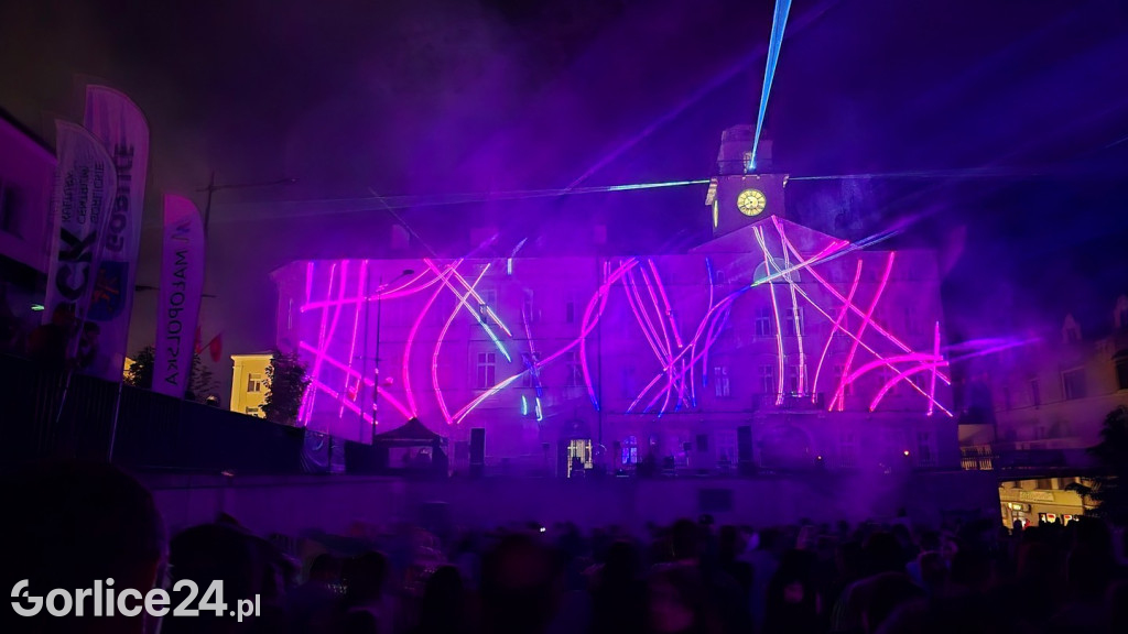 Festiwal Światła - pokaz laserowy na Rynku (04.05.)