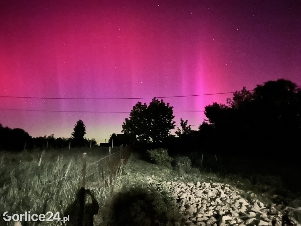 Zorza Polarna nad Gorlicami (10.05.)