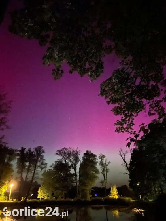 Zorza Polarna nad Gorlicami (10.05.)