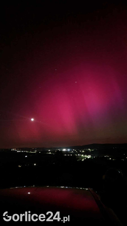 Zorza Polarna nad Gorlicami (10.05.)