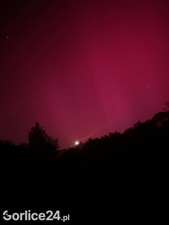 Zorza Polarna nad Gorlicami (10.05.)