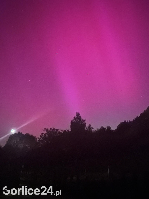 Zorza Polarna nad Gorlicami (10.05.)