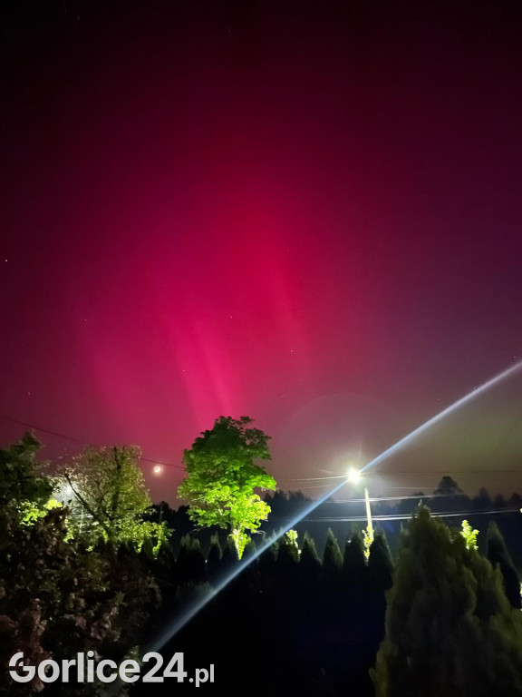 Zorza Polarna nad Gorlicami (10.05.)