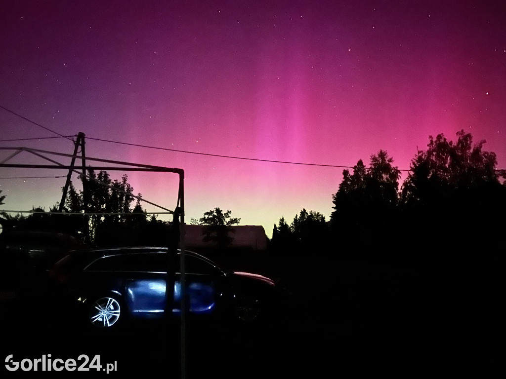 Zorza Polarna nad Gorlicami (10.05.)