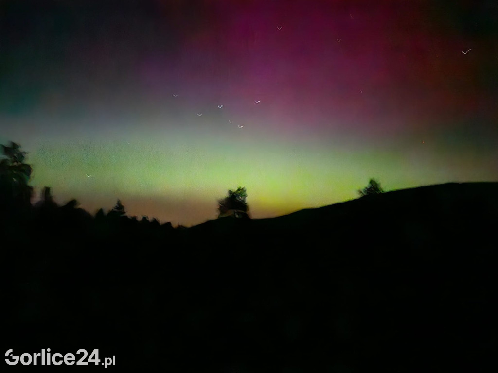 Zorza Polarna nad Gorlicami (10.05.)