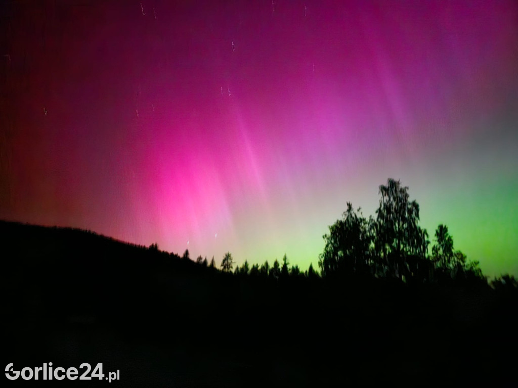 Zorza Polarna nad Gorlicami (10.05.)