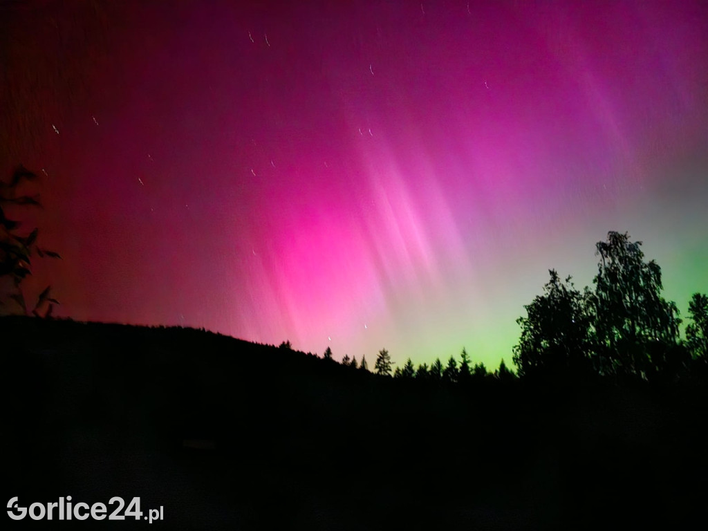 Zorza Polarna nad Gorlicami (10.05.)