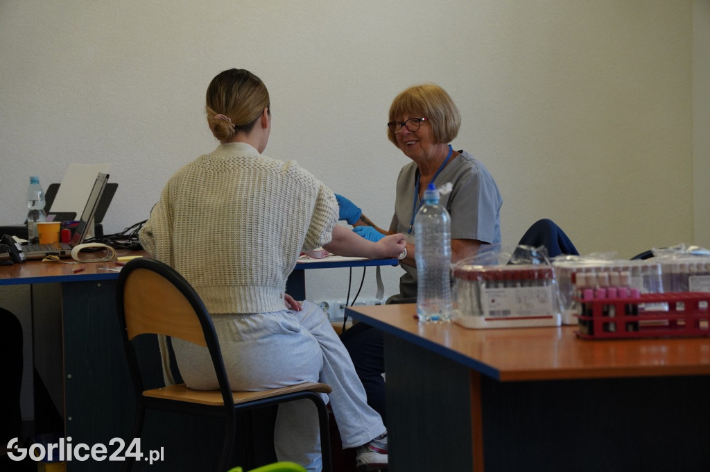 Akcja krwiodawstwa w KPPSP w Gorlicach (12.05.)