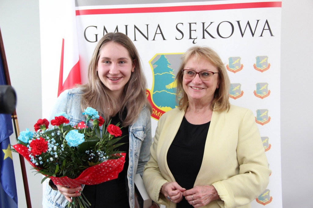 Daria Szkurat w Sękowej. Reprezentantka Klubu Sportowego Chochołów