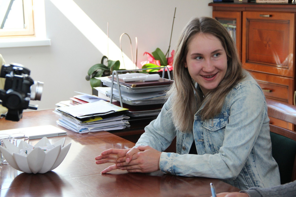 Daria Szkurat w Sękowej. Reprezentantka Klubu Sportowego Chochołów