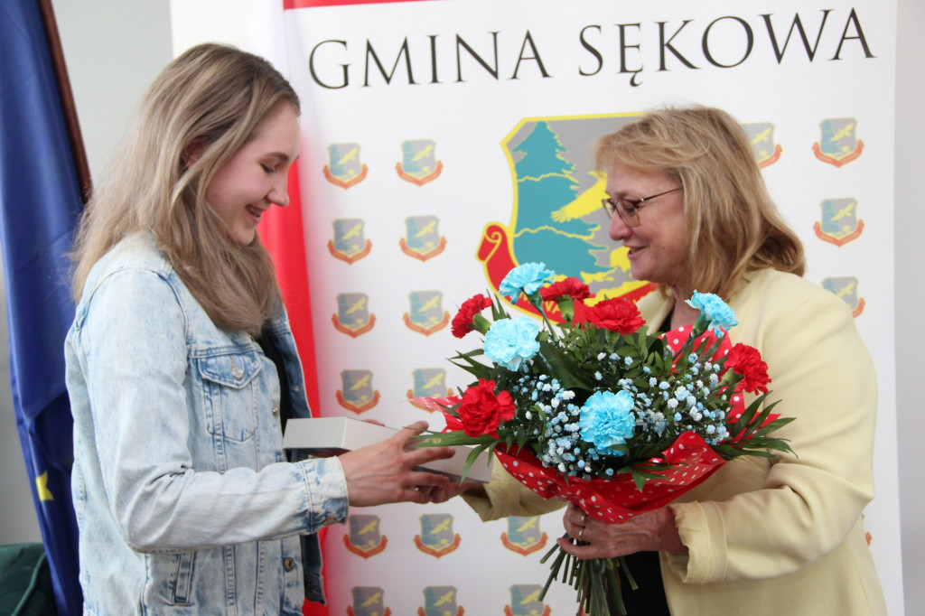 Daria Szkurat w Sękowej. Reprezentantka Klubu Sportowego Chochołów