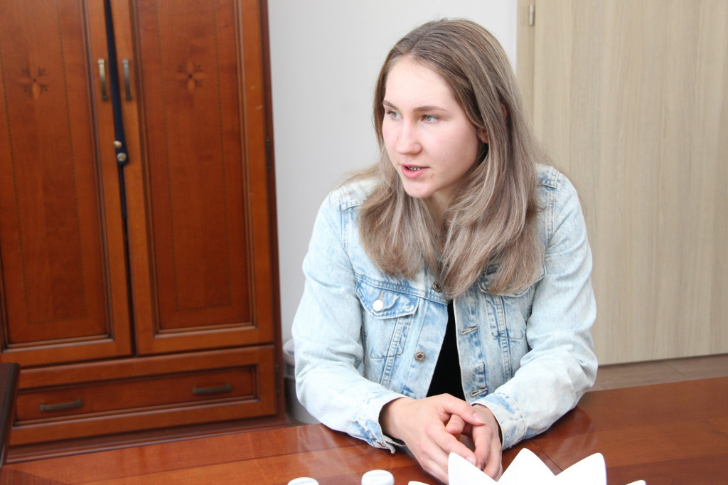 Daria Szkurat w Sękowej. Reprezentantka Klubu Sportowego Chochołów