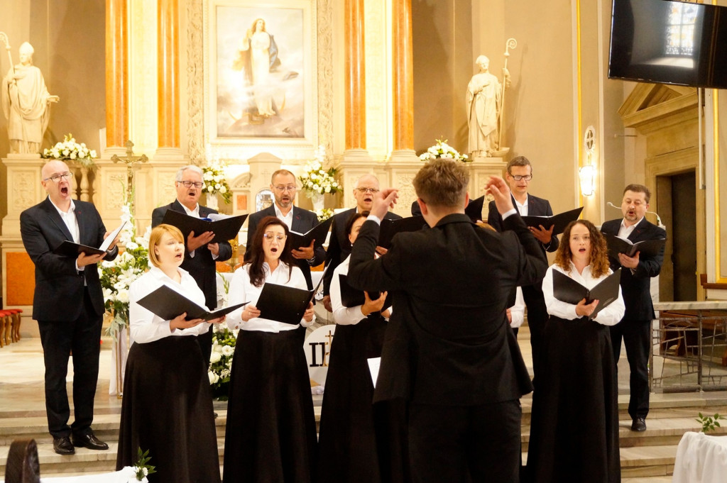 Koncert chóru Belfersingers w Bazylice Mniejszej