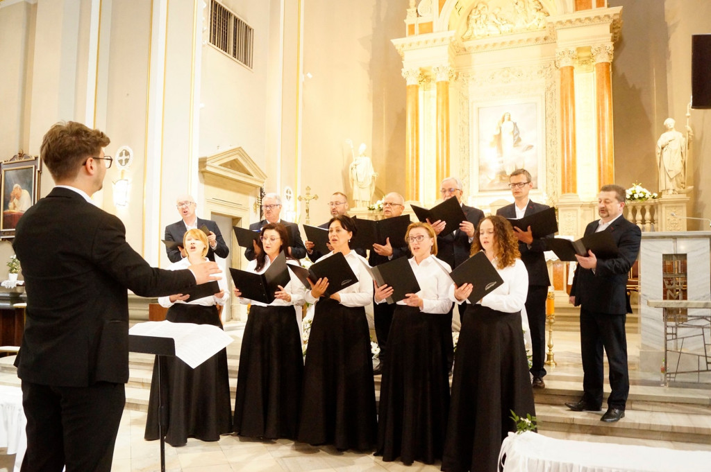 Koncert chóru Belfersingers w Bazylice Mniejszej